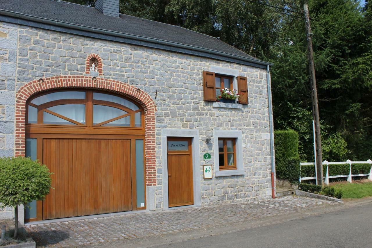 Gite De L'Ehm Villa Custinne Bagian luar foto
